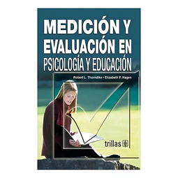 Medición y Evaluación en Psicología y educación