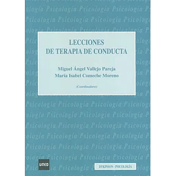 Lecciones de Terapia de Conducta