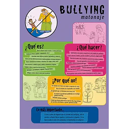 Afiche Bullying Matonaje