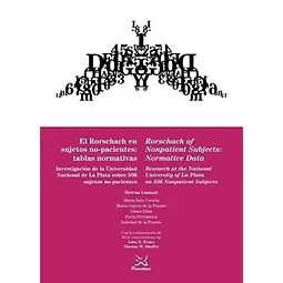 El Rorschach en sujetos no-pacientes: tablas normativas