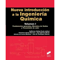 Nueva Introducción a la Ingeniería Química Vol I
