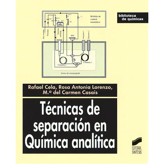 Tecnicas de separacion en quimica analitica