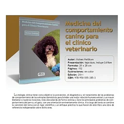 Medicina del Comportamiento Canino para el Clínico Veterinario