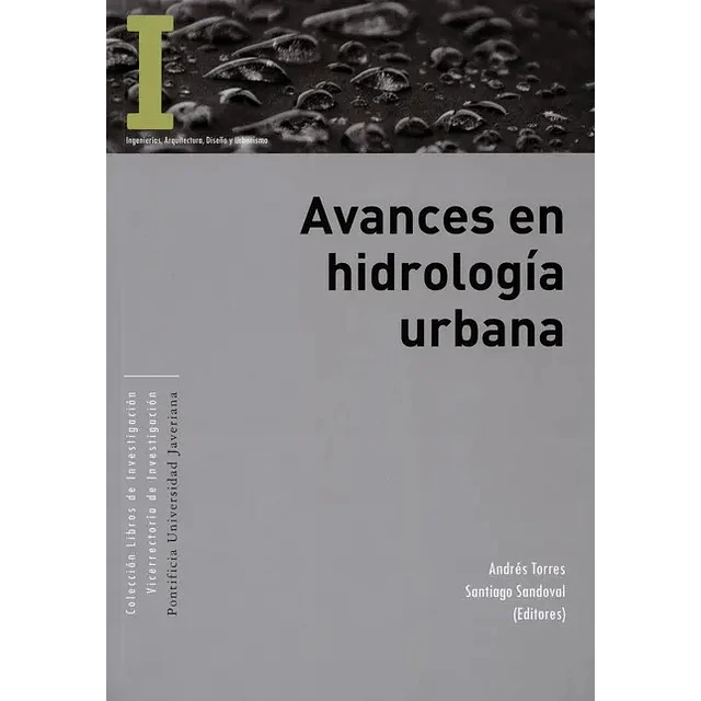Avances en hidrología urbana