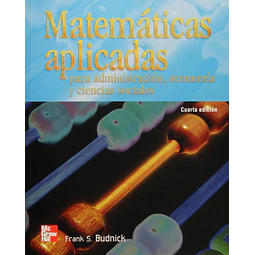 Matemáticas Aplicadas para administración, economía y ciencias sociales
