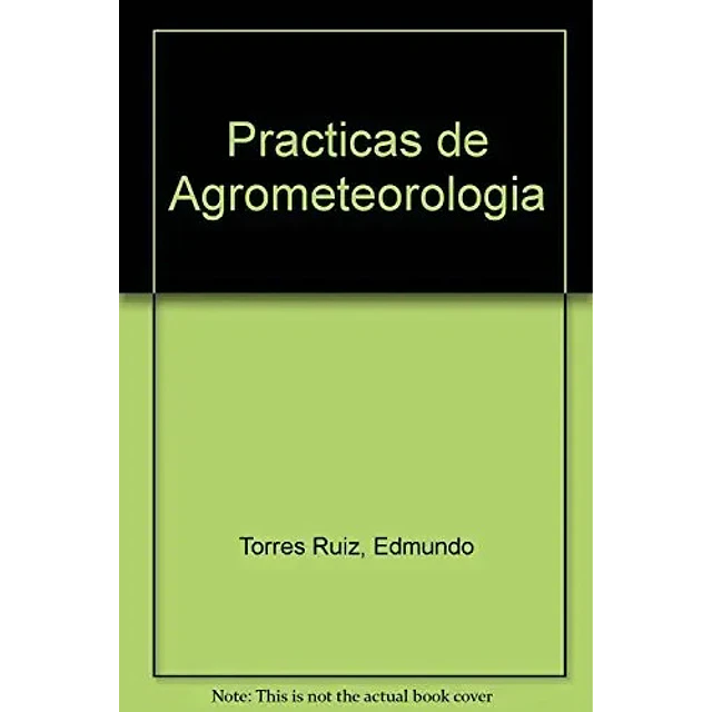 Practicas de Agrometeorologia
