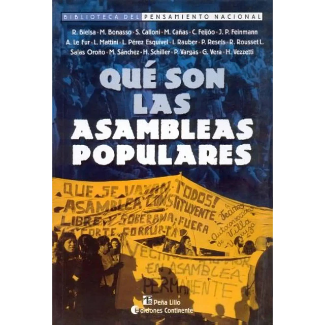 Que son las asambleas populares