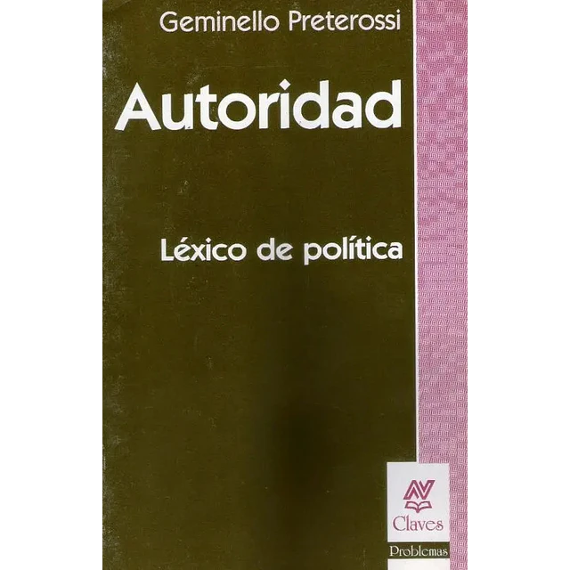 Autoridad Lexico de Politica