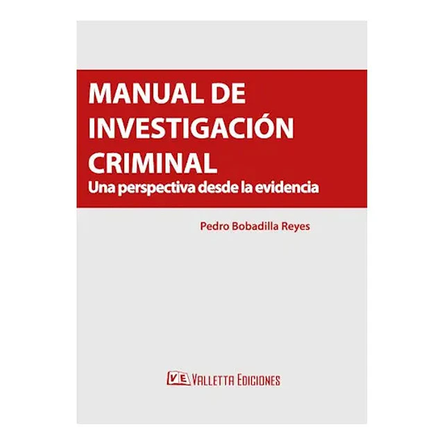 Manual de Investigación Criminal
