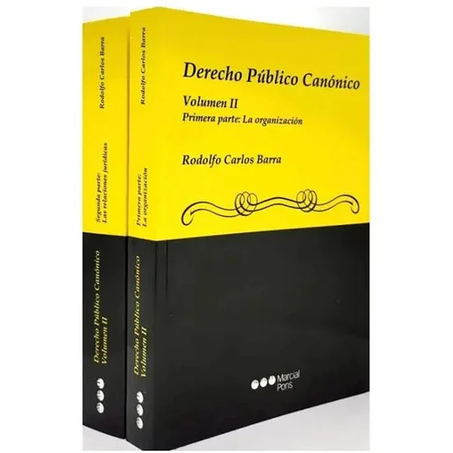 Derecho público canónico 2 tomos