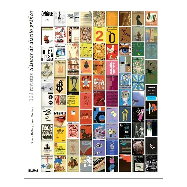 100 Revistas clásicas de diseño gráfico