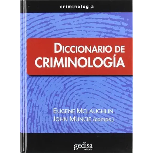Diccionario de Criminología