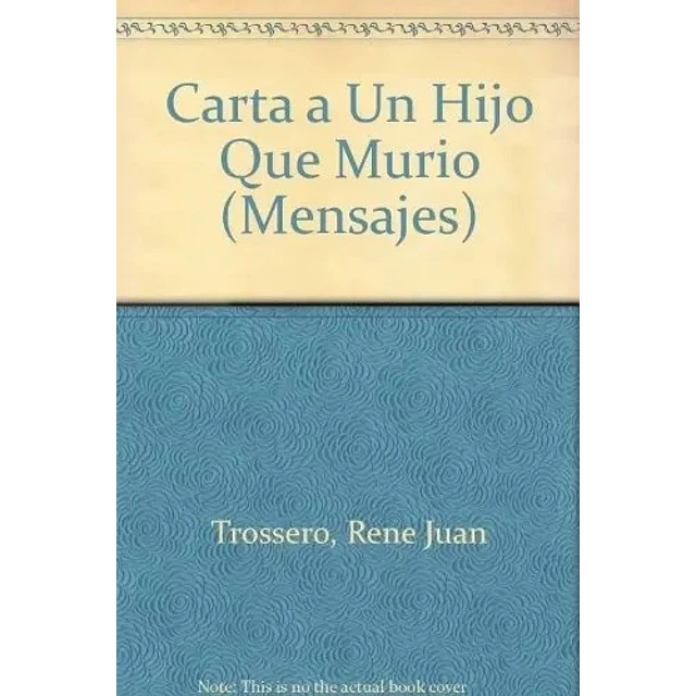 Carta a un hijo que murió