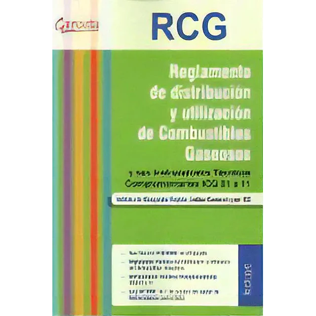RCG. Reglamento de distribución y utilización de Combustibles Gaseosos