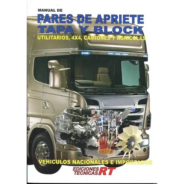 Pares de apriete Tapa y block Manual de