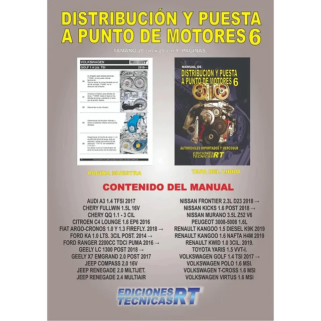 Distribución y puesta a punto de motores 6 Manual de