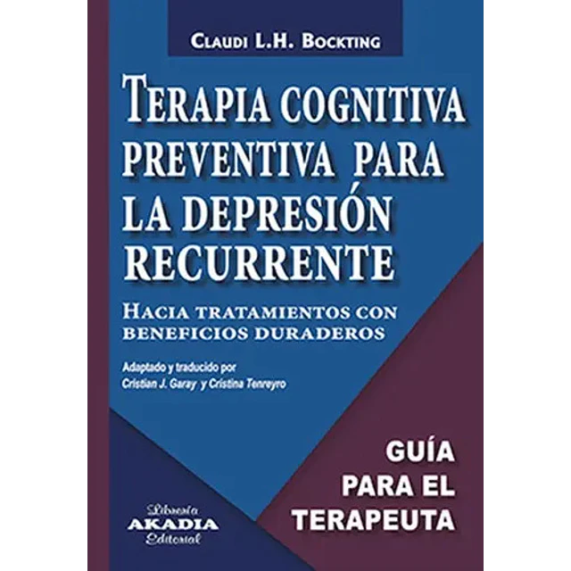 Terapia Cognitiva Preventiva para la Depresión Recurrente