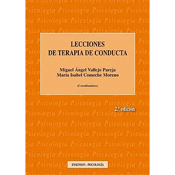 Lecciones de Terapia de Conducta