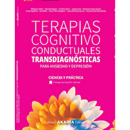 Terapias cognitivo conductuales transdiagnósticas para ansiedad y depresión
