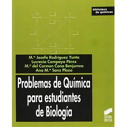 Problemas de Química para estudiantes de Biología