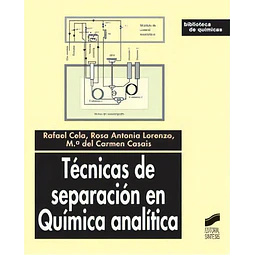 Tecnicas de separacion en quimica analitica