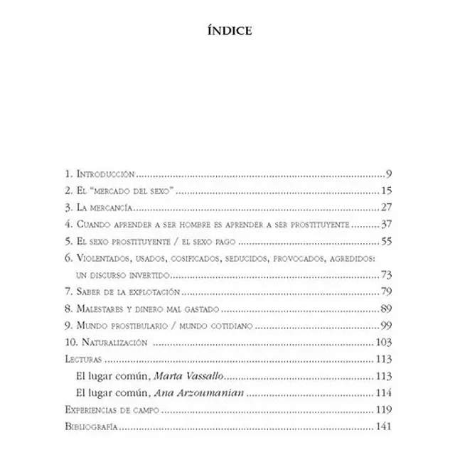 Lugar Común La Prostitucion