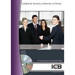 Calidad de servicio y atencion al cliente con CD. Incluye solucionario