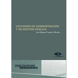 Lecciones de Administración y de Gestión Pública