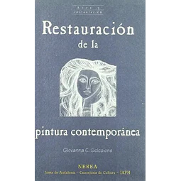 Restauración de la pintura contemporanea