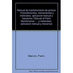 Manual de Mantenimiento de Pintura