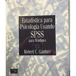 Estadística para Psicología usando SPSS para Windows