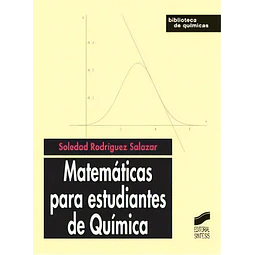 Matemáticas para estudiantes de Química