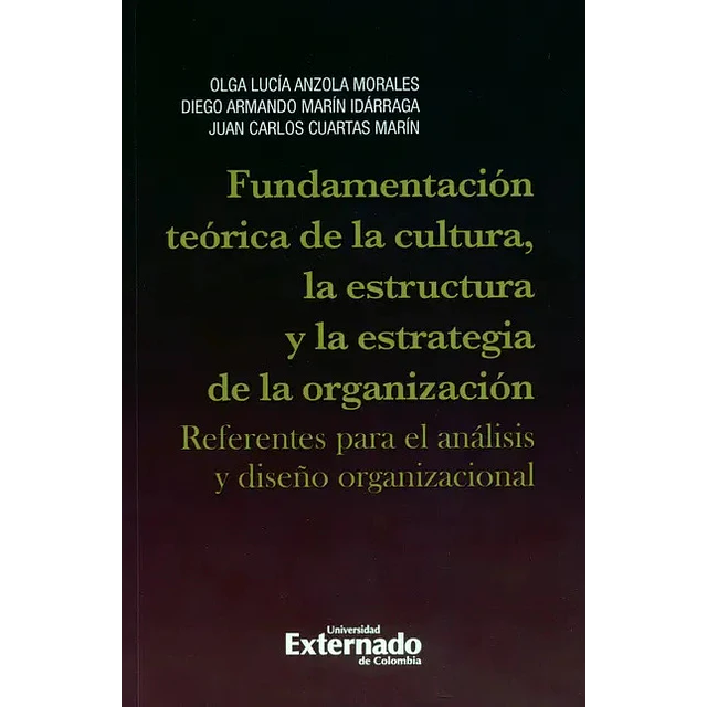 Fundamentación teórica de la cultura, la estructura y la estrategia de la organización