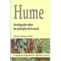 Hume Investigación sobre los principios de la moral