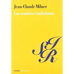 Los Nombres Indistintos