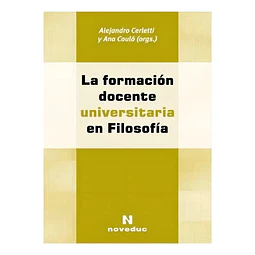 La formación docente universitaria en filosofía