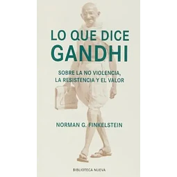 Lo que dice Gandhi