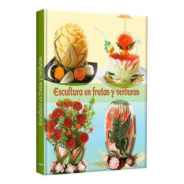 Escultura en frutas y verduras