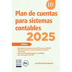 Plan de cuentas para sistemas contables 2025