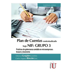 Plan de Cuentas contextualizado bajo NIF : Grupo 3