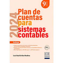 Plan de cuentas para sistemas contables 2024