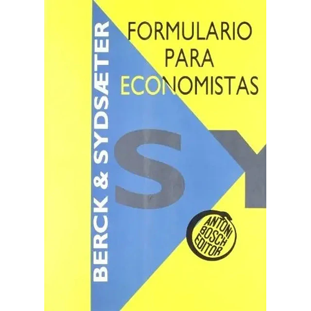 Formulario para economistas
