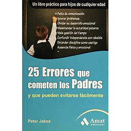 25 Errores que cometen los Padres