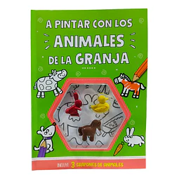 A pintar con los animales de la granja