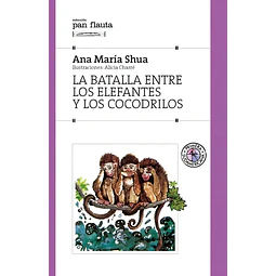 La batalla entre los elefantes y los cocodrilos