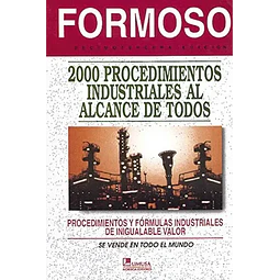 FORMOSO 2000 procedimientos industriales al alcance de todos