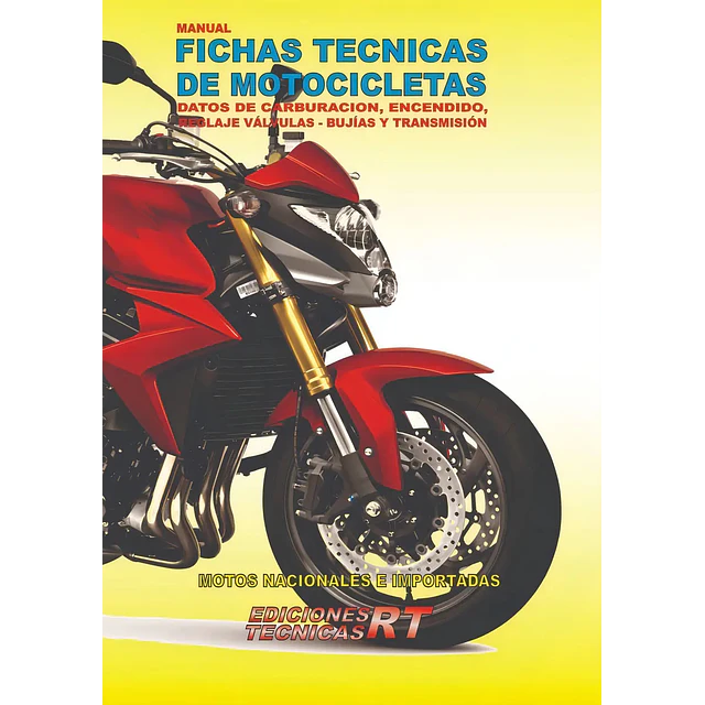 Fichas técnicas de motocicletas Manual