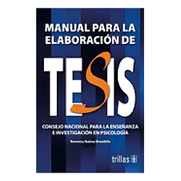 Manual para la elaboración de Tesis