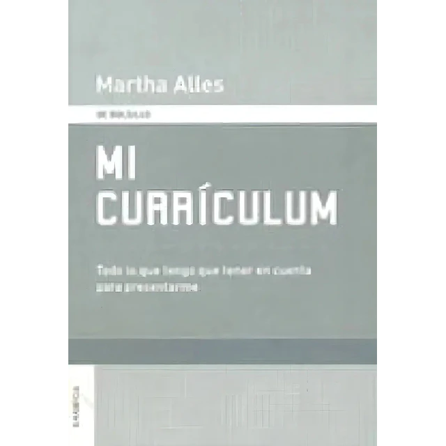 Mi curriculum