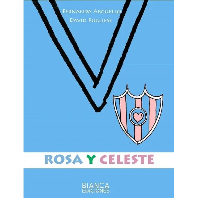 Rosa y celeste